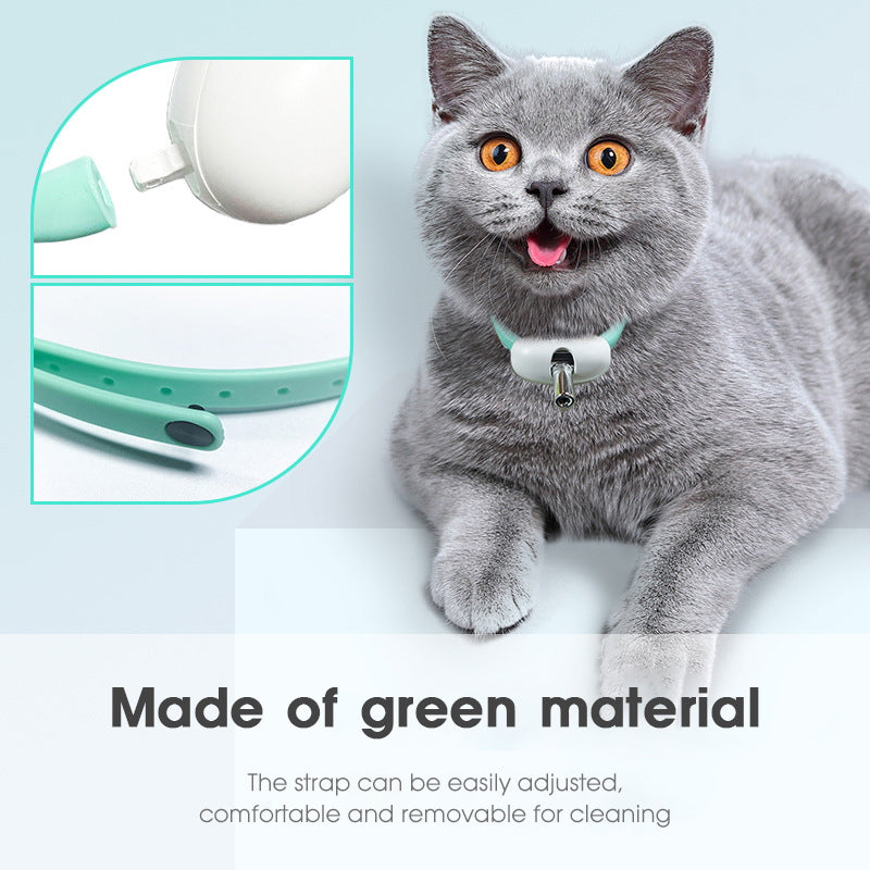 Automatic Laser Cat Toy Collar, USB Rechargeable Interactive Cat Tease ...